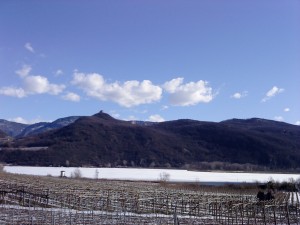 Kalterer See - noch zugefroren